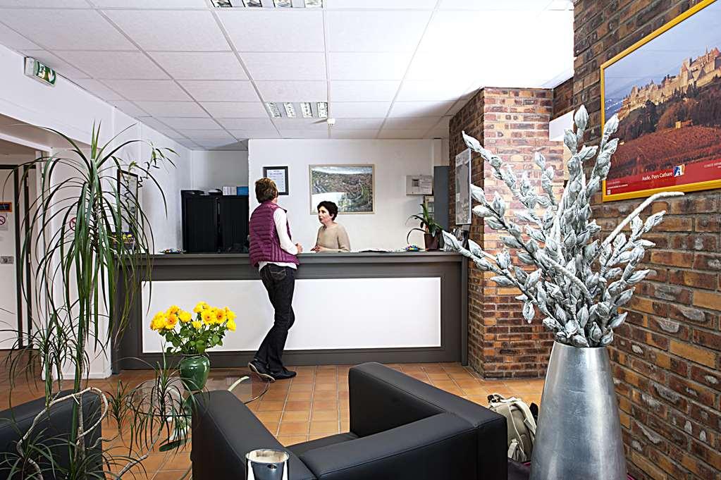 Brit Hotel Bosquet Carcassonne Cité Interno foto